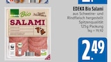 Salami im E xpress Prospekt Salami von EDEKA Bio im aktuellen E xpress Prospekt für 2,49 €