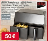 Doppelkammer Heißluftfritteuse von DESKI im aktuellen Woolworth Prospekt