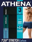 Lot de 3 boxers homme coton stretch - ATHENA en promo chez Intermarché Super Boulogne-Billancourt à 18,90 €