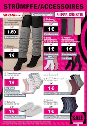 Woolworth Socken im Prospekt 