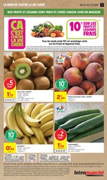 Prix et réduction Banane dans le prospectus Intermarché Express en cours Offre Banane dans le catalogue Intermarché Express du moment à la page 7