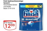 Spülmaschinenreiniger Sparpack im Angebot bei GLOBUS in Saarbrücken Spülmaschinenreiniger Sparpack Angebote von Finish bei GLOBUS Saarbrücken für 12,99 €