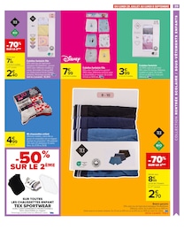 Prix et réduction Chaussettes dans le prospectus Carrefour en cours Offre Chaussettes dans le catalogue Carrefour du moment à la page 41