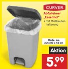 Abfalleimer 'Essential' im Angebot bei Netto Marken-Discount in Siegburg Abfalleimer 'Essential' Angebote von Curver bei Netto Marken-Discount Siegburg für 5,99 €