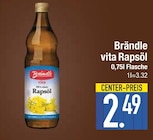 vita Rapsöl von Brändle im aktuellen EDEKA Prospekt für 2,49 €