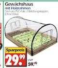 Aktuelles Gewächshaus mit Holzrahmen Angebot bei Wreesmann in Dresden ab 29,99 €