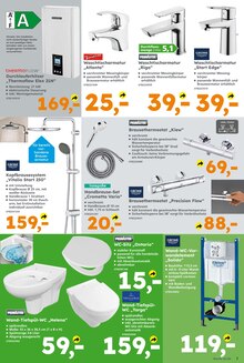 Duschbrause im Globus-Baumarkt Prospekt "Immer eine Idee besser" mit 16 Seiten (Mannheim)