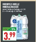 Mineralwasser Angebote von Rheinfels Quelle bei Marktkauf Bottrop für 3,99 €