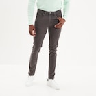 Jeans skinny 5 poches denim gris homme à 10,00 € dans le catalogue La Halle
