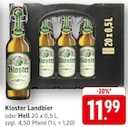Aktuelles Landbier Angebot bei EDEKA in Ravensburg ab 11,99 €