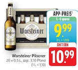 Pilsener Angebote von Warsteiner bei E center Darmstadt für 9,99 €