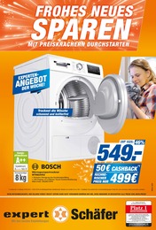 expert Schäfer Prospekt für Limburg mit 1 Seite expert Schäfer Prospekt für Limburg: "FROHES NEUES SPAREN MIT PREISKRACHERN DURCHSTARTEN", 1 Seite, 08.01.2025 - 14.01.2025