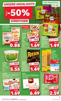 Schokolade im Kaufland Prospekt "Hier bin ich richtig" mit 69 Seiten (Hannover)