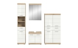 Badmöbel-Set SCHLOONSEE 4 teilig bestehend aus: Hochschrank Waschbeckenunterschrank Spiegelschrank Midischrank Schloonsee im Höffner Prospekt Badmöbel-Set SCHLOONSEE 4 teilig bestehend aus: Hochschrank Waschbeckenunterschrank Spiegelschrank Midischrank Schloonsee von im aktuellen Höffner Prospekt für 590,00 €