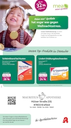 mea - meine apotheke Prospekt für Krefeld mit 4 Seiten mea - meine apotheke Prospekt für Krefeld: "Unsere Dezember-Angebote", 4 Seiten, 01.12.2025 - 31.12.2025