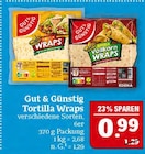 Tortilla Wraps Angebote von Gut & Günstig bei Marktkauf Nürnberg für 0,99 €