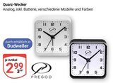 Quarz-Wecker im Angebot bei GLOBUS in Saarbrücken Quarz-Wecker Angebote von PREGGO bei GLOBUS Saarbrücken für 2,99 €