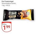 Proteinriegel Angebote von ESN bei GLOBUS Krefeld für 1,99 €