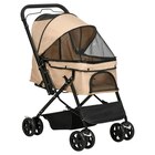 Garten Aufbewahrung im POCO Prospekt PawHut Hunde-Zubehör braun Edelstahl B/H/L: ca. 52x76,5x95 cm im aktuellen POCO Prospekt für 69,99 €