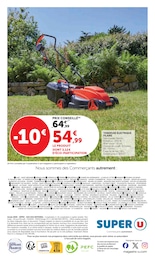 Offre Tondeuse Électrique dans le catalogue Super U du moment à la page 12