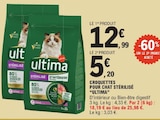 Croquettes pour chat stérilisé - ULTIMA dans le catalogue E.Leclerc