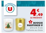 Bougie parfumee - U - Super U Bougie parfumee - U à 4,49 € dans le catalogue Super U