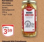 Würstchen im Angebot bei GLOBUS in Rodgau Würstchen Angebote von Karl Eidmann bei GLOBUS Rodgau für 3,59 €