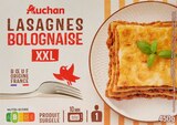 LASAGNES BOLOGNAISE XXL SURGELÉES AUCHAN - AUCHAN - Auchan Hypermarché à Nice LASAGNES BOLOGNAISE XXL SURGELÉES AUCHAN - AUCHAN en promo chez Auchan Hypermarché Nice à 3,07 €