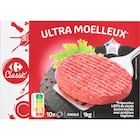 Steaks hachés au bœuf surgelés - CARREFOUR CLASSIC' dans le catalogue Carrefour