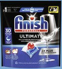 Capsules lave-vaisselle Ultimate Tout en 1* - FINISH Powerball en promo chez Géant Casino Meudon à 5,29 €