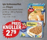 Iglo Schlemmerfilet im V-Markt Prospekt Schlemmerfilet von Iglo im aktuellen V-Markt Prospekt für 2,79 €