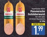 Pommersche Gutsleberwurst fein Angebote von Rügenwalder Mühle bei EDEKA Ingolstadt für 1,99 €