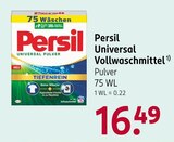 Universal Vollwaschmittel Angebote von Persil bei Rossmann Altenburg für 16,49 €