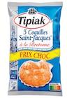 Coquilles Saint-Jacques Surgelées - Tipiak en promo chez Hyper U Corbeil-Essonnes à 6,29 €