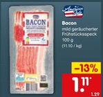 Bacon im Netto Marken-Discount Prospekt Bacon von American Style im aktuellen Netto Marken-Discount Prospekt für 1,11 €