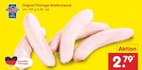 Aktuelles Original Thüringer Rostbratwurst Angebot bei Netto Marken-Discount in Halle (Saale) ab 2,79 €