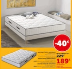 Matelas "zeus" 140x190cm en promo chez Hyper U Alès à 189,00 €