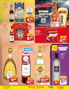 Wodka im Netto Marken-Discount Prospekt "Aktuelle Angebote" mit 70 Seiten (Bonn)