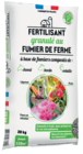 Fertilisant granulé au fumier de ferme en promo chez LaMaison.fr Caen à 29,93 €
