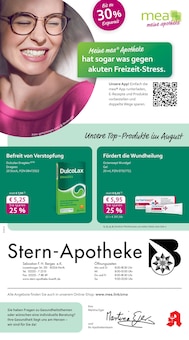 Aktueller mea - meine apotheke Prospekt "Unsere August-Angebote" Seite 1 von 4 Seiten für Hürth
