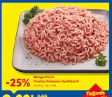Aktuelles Frisches Schweine-Hackfleisch Angebot bei Lidl in München ab 2,99 €