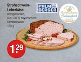 Strohschwein-Leberkäse von Metzgerei Palmberger im aktuellen V-Markt Prospekt