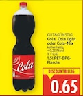 Cola im Angebot bei E center in Hoppegarten Cola Angebote von GUT&GÜNSTIG bei E center Hoppegarten für 0,65 €