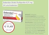 Dobendan Direkt Flurbiprofen bei LINDA Premiumapotheke im Eningen Prospekt für 11,49 €