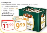 Pils im Angebot bei GLOBUS in Kaarst Pils Angebote von Bitburger bei GLOBUS Kaarst für 9,99 €