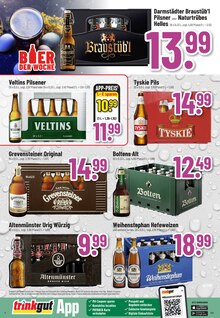 Tyskie im Trinkgut Prospekt "Aktuelle Angebote" mit 8 Seiten (Frankfurt (Main))