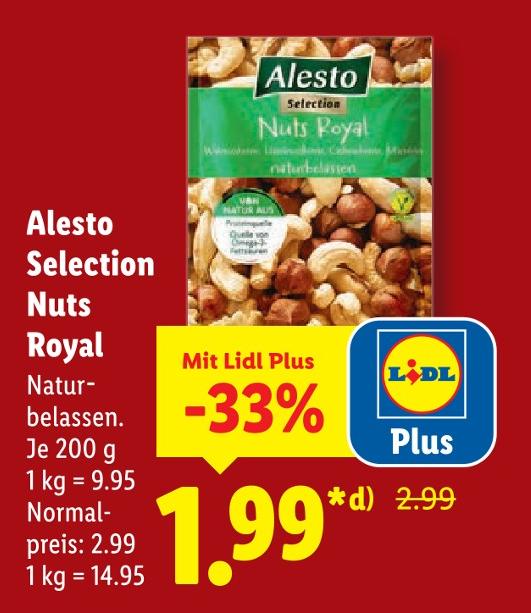 Selection Nuts Royal