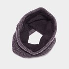 Tour de cou tricoté fourré gris foncé mixte - La Halle Tour de cou tricoté fourré gris foncé mixte à 12,99 € dans le catalogue La Halle