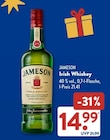 Irish Whiskey im ALDI SÜD Prospekt Irish Whiskey von Jameson im aktuellen ALDI SÜD Prospekt für 14,99 €
