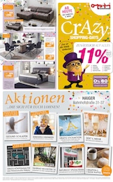 Opti-Wohnwelt Prospekt "Crazy Shopping-Days" für Bad Laasphe, 2 Seiten, 26.02.2025 - 08.03.2025